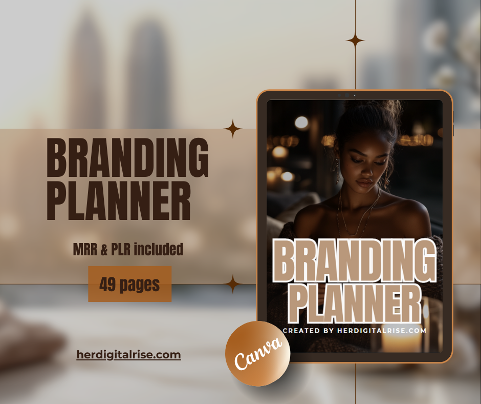 Branding Planner – Build a Brand You Love and Stand Out